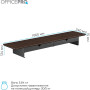 Підставка для монітора OfficePro MR164DW Dark Wood/Black