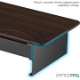 Підставка для монітора OfficePro MR164DW Dark Wood/Black