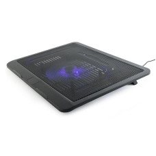 Охолоджуюча підставка для ноутбука Gembird NBS-1F15-04 Black 15.6"