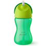 Поильник-непроливайка Philips AVENT с трубочкой 300 мл, 12 мес+ зеленый (SCF798/01)