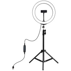 Кольцевая USB LED-лампа Puluz PKT3035 10" + штатив 1.1 м (PKT3035)
