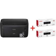 Принтер лазерний CANON i-SENSYS LBP6030B + 2 картриджа 725