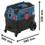 Пилосос Bosch GAS 400 A Professional (0.601.9M0.020)