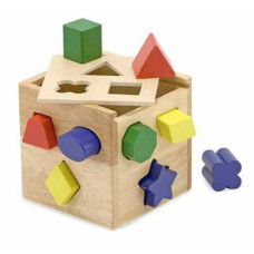 Развивающая игрушка Melissa&Doug Сортировочный куб (MD575)