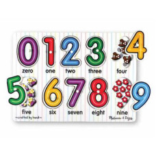 Развивающая игрушка Melissa&Doug Загляни под число (MD3273)