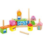 Развивающая игрушка Viga Toys Кубики Город (50043)