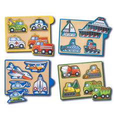 Развивающая игрушка Melissa&Doug Машинки (MD4791)