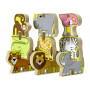 Развивающая игрушка Melissa&Doug Деревянная головоломка-укладка Сафари (MD9024)