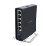 Беспроводной маршрутизатор Mikrotik hAP AC Lite RB952Ui-5ac2nD-TC (AC, 650MHz/64Mb, 5xFE, 2 dBi, Tower Case)