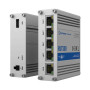 Маршрутизатор Teltonika RUT300 (RUT300000000) (industrial, 1xFE WAN, 4xFE LAN, MODBUS, 4 pin DC, IP30, ALU Case, RMS, CLI, IoT, монтаж DIN rail)