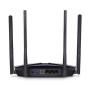 Беспроводной маршрутизатор Mercusys MR70X (AX1800 Wi-Fi 6 (802.11ax), 1хGE WAN, 3хGE LAN, MU-MIMO, Beamforming, 4 антены)