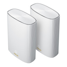Беспроводной маршрутизатор Asus ZenWiFi AX Hybrid (XP4) 2PK White (AX1800, 1xGE WAN, 2xGE LAN, USB 3.2 Gen 1, AiMesh, 4 внутр антенны)