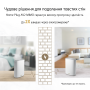 Беспроводной маршрутизатор Asus ZenWiFi AX Hybrid (XP4) 2PK White (AX1800, 1xGE WAN, 2xGE LAN, USB 3.2 Gen 1, AiMesh, 4 внутр антенны)