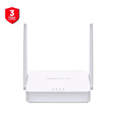 Беспроводной маршрутизатор Mercusys MW302R (AC300, 1хFE WAN, 2хFE LAN, 2 внешние антенны 5dbi)