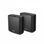 Беспроводной маршрутизатор Asus ZenWiFi XT8 2PK Black (XT8-2PK-BLACK) (AX6600, 3xGE LAN, 1x2.5GE WAN, 1xUSB3.1, WiFi6, MESH, WPA3, OFDMA, 6 антенны)