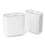 Беспроводной маршрутизатор Asus ZenWiFi XD6S 2PK White (AX5400, WiFi6, 1xGE WAN, 1xGE LAN, AiMesh, 6 внутр антенн)