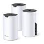 Комплект из трех Mesh Wi-Fi маршрутизаторов TP-Link Deco S4 (Deco S4(3-pack)) (AC1200, 2xGE LAN, MU-MIMO, 2 антенны, 3-pack)