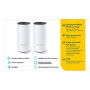 WiFi Mesh система TP-Link Deco E4 2-pack (AC1200, 2xFE WAN/LAN, MESH, 2 антенны, 2-pack)