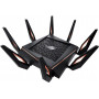 Беспроводной маршрутизатор Asus ROG Rapture (GT-AX11000) (AX11000, WiFi6, Tri-band, 1xGE WAN, 1x2,5GE LAN,4xGE LAN, 2xUSB 3.1,поддержка 3G/4G-модема, AiMesh, 8 внешних антенн)