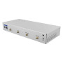 Беспроводной маршрутизатор Teltonika RUTXR1 (RUTXR1000000) (industrial, AC1200, BLE, 1xSFP, 1xGE WAN, 4xGE LAN, 1xConsole, 2xSIM, 4G/LTE.Cat6, Агрегация, USB, MODBUS, 2x4 pin DC, IP30, ALU Case, RMS, CLI, IoT, монтаж в стойку, 2xSMA для LTE, 2xRP-SMA для 