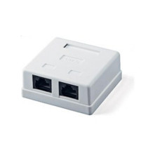 Розетка сетевая RJ45 x2 UTP 5e Atcom (15254)