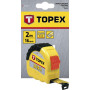 Рулетка Topex стальная лента 3 м x 16 мм (27C303)