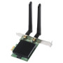 Беспроводной адаптер Edimax EW-7833AXP (AX3000, PCIe, Wi-Fi 6, Bluetooth 5.0, OFDMA, MU-MIMO)