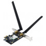 Беспроводной адаптер Asus PCE-AX3000 (AX 3000, 2 внешних антенны)