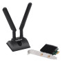 Беспроводной адаптер Edimax EW-7833AXP (AX3000, PCIe, Wi-Fi 6, Bluetooth 5.0, OFDMA, MU-MIMO)
