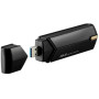 Беспроводной адаптер Asus USB-AX56 (AX1800, WiFI 6, USB 3.2, MU-MIMO, OFDMA, 4T4R, WPA3, внешняя антенна)
