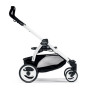 Шасси для коляски Peg-Perego Book Plus 51 Бело-черная (ICBO0200NL54)