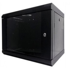 Шкаф настенный Hypernet 9U 19" 600x350 (WMNC-35-9U-FLAT-BLACK)