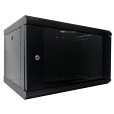 Шкаф настенный Hypernet 6U 19" 600x600 (WMNC66-6U-FLAT-BLACK)