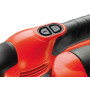 Шліф.маш. BLACK&DECKER KA320EKA вібраційна, 240Вт, 91x189мм.
