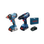 Шуруповерт Bosch аккумуляторных GDX180-LI+GSR 180-LI (0.601.9G5.222)