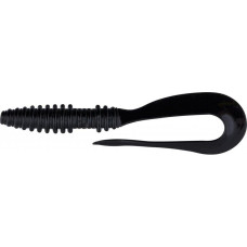 Силикон рыболовный Keitech Mad Wag Mini 3.5" (10 шт/упак) ц:001 black (1551.07.49)