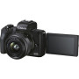 Цифрова камера CANON EOS M50 Mk2 + 15-45 IS STM Kit Black (4728C043)