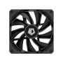 Вентилятор ID-Cooling TF-12025-BLACK, 120x120x25мм, 4-pin, черный