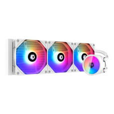 Система водяного охлаждения ID-Cooling Zoomflow 360 XT Snow, Intel: 2066/2011/1700/1200/1151/1150/1155/1156, AMD: AM4, 397х120х27 мм, 3-pin ARGB/4-pin PWM