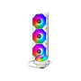 Система водяного охлаждения ID-Cooling Zoomflow 360 XT Snow, Intel: 2066/2011/1700/1200/1151/1150/1155/1156, AMD: AM4, 397х120х27 мм, 3-pin ARGB/4-pin PWM