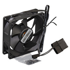 Вентилятор Frime (FF8025BB20) 80x80x25мм, Black, 3pin+Molex