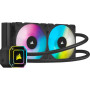 Система водяного охлаждения Corsair iCUE H115i Elite Capellix RGB (CW-9060047-WW), Intel: 2066/2011/1200/1151/1150/1155/1156/1366, AMD: TRX4/TR4/AM4/AM3/AM2, 322х137х27 мм