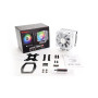 Кулер процессорный Enermax ETS-T50 AXE ARGB (ETS-T50A-W-ARGB), Intel: 2066/2011-3/2011/1200/1150/1151/1155/1156/1366/775, AMD: FM1/FM2/FM2+/AM2/AM2+/AM3/AM3+/AM4, 160x138.7x112.5мм, белый, 3 pin, 4-pin