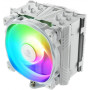 Кулер процессорный Enermax ETS-T50 AXE ARGB (ETS-T50A-W-ARGB), Intel: 2066/2011-3/2011/1200/1150/1151/1155/1156/1366/775, AMD: FM1/FM2/FM2+/AM2/AM2+/AM3/AM3+/AM4, 160x138.7x112.5мм, белый, 3 pin, 4-pin