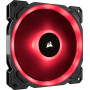 Вентилятор Corsair LL140 RGB Twin Pack (CO-9050074-WW), 140x140x25мм, 4-pin, чорний
