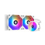Система водяного охлаждения ID-Cooling Zoomflow 240 XT Snow, Intel: 2066/2011/1700/1200/1151/1150/1155/1156, AMD: AM4, 274х120х27 мм, 3-pin ARGB/4-pin PWM