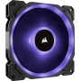 Вентилятор Corsair LL140 RGB Twin Pack (CO-9050074-WW), 140x140x25мм, 4-pin, чорний