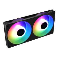 Вентилятор ID-Cooling Icefan 240 ARGB, 245x125x27мм, 3-pin, 4-pin PWM, черный