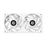 Вентилятор ID-Cooling Icefan 240 ARGB Snow, 245x125x27мм, 3-pin, 4-pin PWM, белый