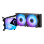 Система водяного охлаждения MSI MAG CoreLiquid C240; Intel: LGA2066/2011/1700/1151/1150/1155/1156/LGA1366, AMD: AM4/AM3+/AM3/AM2+/AM2/FM2+/FM2/FM1, 276x120x27 мм, 4-pin